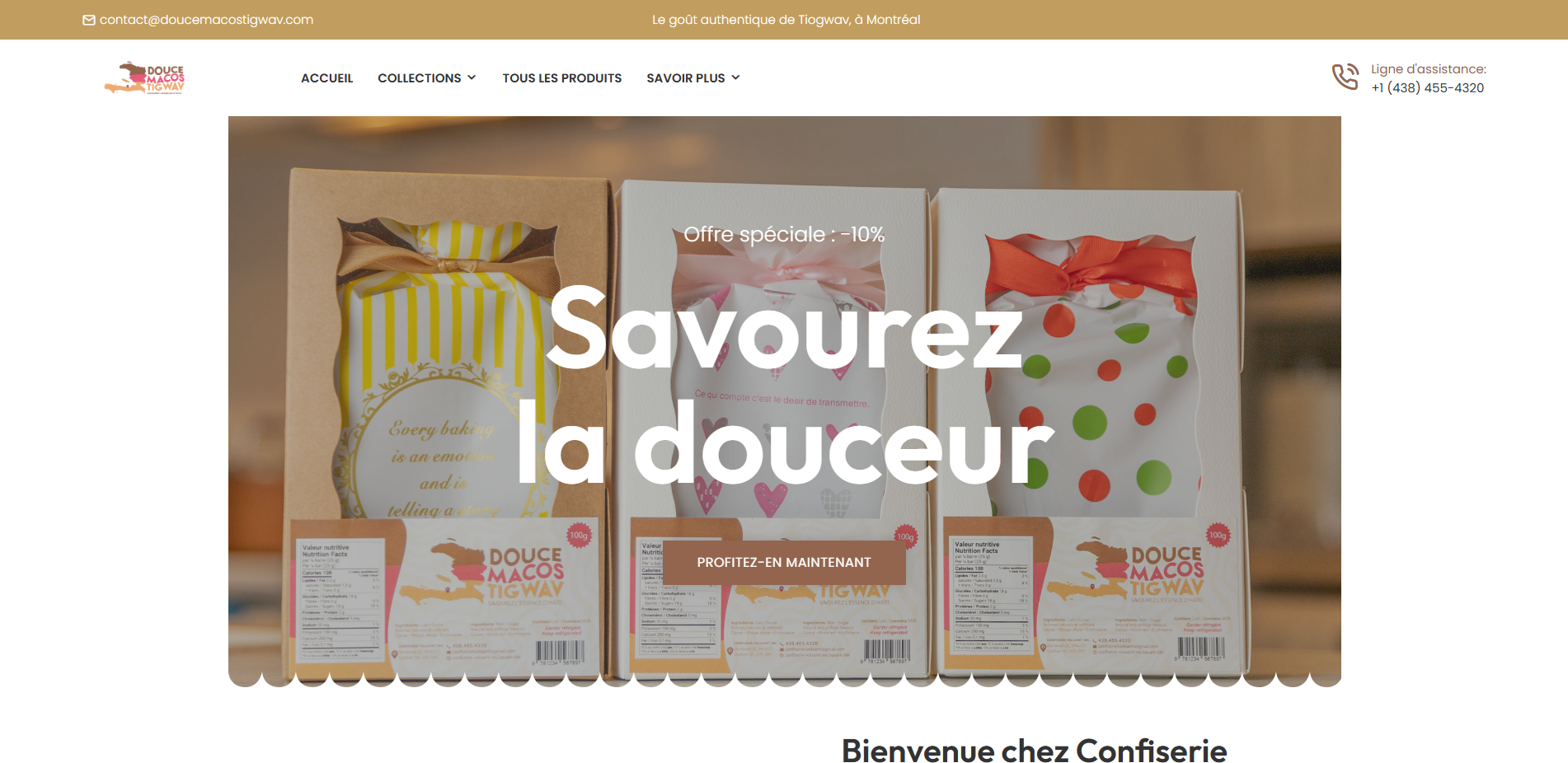 Confiserie Volsaint Inc. – Artisanal Confectionery
